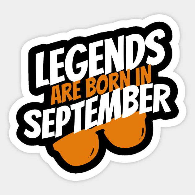 September birthday Sticker by rahim